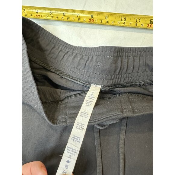 Lululemon Men's Intent Jogger Pants Luon Gym Lounge Travel Black L - Picture 4 of 9